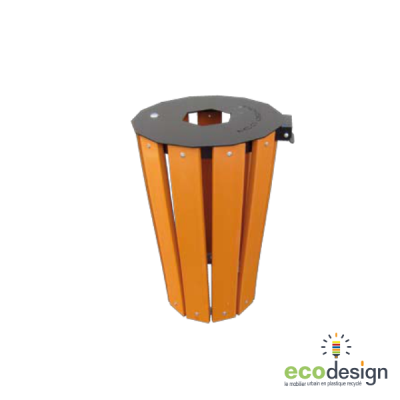poubelle plastique recyclé