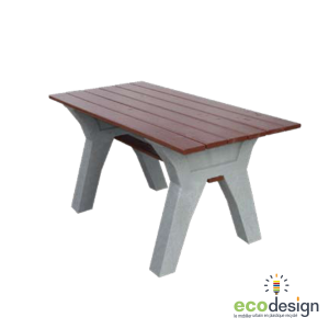 table plastique recyclé
