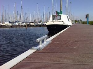 Ponton plastique recyclé