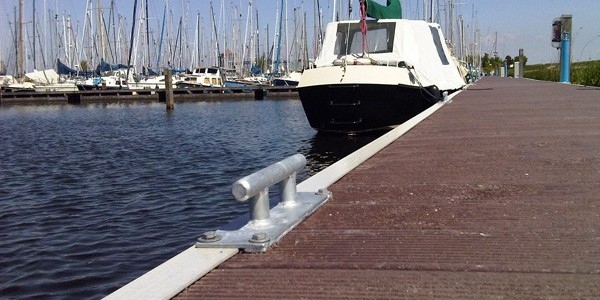 Ponton plastique recyclé
