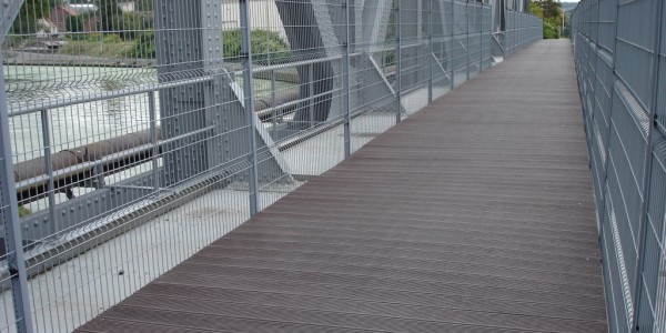 Ponton plastique recyclé