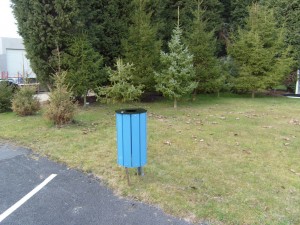 poubelle plastique recyclé